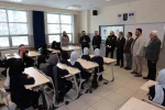 Başkan Özdoğan, öğrencilerin karne heyecanına ortak oldu