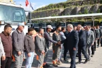 Başkan Palancıoğlu, mesaiye personel ile bayramlaşarak başladı