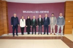 Başkan Pekyatırmacı AK Parti MKYK üyesi Akyüz’ü Selçuklu’da misafir etti