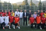 Başkan Söğüt geleceğin en büyük umut kaynağı sporcularla bir arada