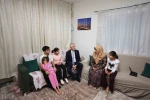 Başkan Tahmazoğlu’ndan aile ve esnaf ziyaretleri