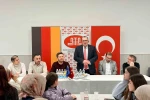 Başkan Tatık, Almanyada yaşayan gurbetçilerle bir araya geldi