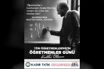 Başkan Tatık; "Bilgi ve sevgileriyle çocuklarımıza ışık olan öğretmenlerimize minnettarız"
