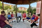 Başkan Ulutaş’tan engelli vatandaşa akülü araç desteği, çocuklara ziyaret 
