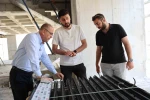 Başkan Yapar, yapımı devam eden projeleri yerinde inceledi