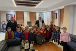 Başkan Yıldız, minik öğrencileri belediyede ağırladı