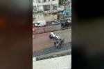 Başkentte sağanak hayatı felç etti: Yol çöktü, araç çukura düştü, iş yerlerini su bastı
