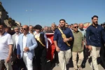 Başpehlivan Erkan Taş’a memleketi Sinop’ta görkemli karşılama