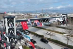 Batı Ege GYO Yaya Üst Geçidi hizmete açıldı