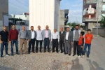 Batman’da 50 yıllık cami yıkıldı, minaresi kaldı