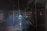 Batman’da at çiftliğinde yangın: 3 at telef oldu