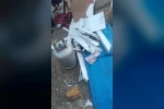 Batman’da gaz parlaması nedeniyle yaşlı kadın alevlerin arasında kaldı