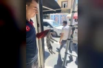 Batman’da platform arasında sıkışan kedi kurtarıldı