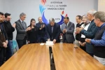 Bayburt’ta emekliye ayrılan müdüre veda programı