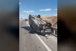 Bayburt’ta trafik kazası: 2 yaralı