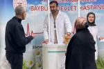 Bayburt’ta vatandaşlara kalp sağlığı bilgilendirmesi yapıldı
