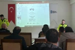 Bayburt’ta yükümlülere trafik güvenliği eğitimi verildi