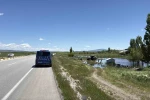 Bayram tatili dönüş yolunda feci kaza, 3’ü ağır 4 yaralı
