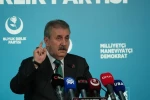 BBP Genel Başkanı Destici: "Gazze’deki soykırımın sorumluları mutlaka yargılanmalı"