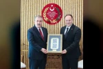 BBP Genel Başkanı Destici, KKTC Cumhuriyet Meclisi Başkanı Öztürkler ile bir araya geldi