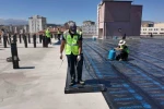 Bedesten katlı otopark çatısı yenileniyor 