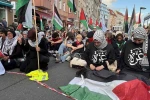 Berlin’deki Filistin gösterisinde polisten sert müdahale