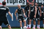 Beşiktaş’ta Leandro Trossard ilk antrenmanına çıktı