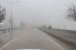 Besni’de yoğun sis ve sağanak etkili oldu