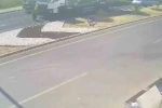 Beton mikserinin altında kaldı, kaza anı görüntüleri ortaya çıktı