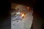 Beton mikseriyle çarpışan otomobilin sürücüsü yaralandı