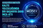 BEUN Mühendislik Fakültesi Kalite Yolculuğunda bir başarıya daha imza attı
