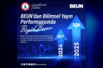 BEUN’dan bilimsel yayın performansında büyük başarı