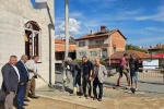 Beyağaç Çarşı Cami inşaatı sona yaklaştı 