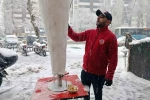 Beyaza bürünen Kahramanmaraş’ta ’karsambaç’ vazgeçilmez tatlı oldu