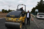 Beylikova Tarım Kredi Süt Fabrikası yolları sıcak asfaltla yenilendi