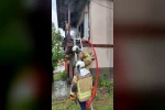 Beypazarı’nda ev yangını paniği