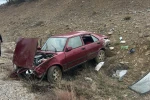 Beyşehir'de devrilen otomobildeki 5 kişi yaralandı