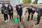 Beyşehir'de fidanlar toprakla buluştu