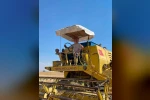 Beyşehir’de hasat mesaisi sürüyor