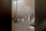 Beyşehir’de mobilya imalathanesinde yangın paniği