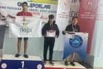 Bilecikli yüzücüden Edirne’de bronz madalya 