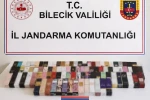 Bilecik’te 300 bin liralık kaçak parfüm ele geçirildi