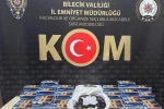 Bilecik’te araçtan binlerce makaron çıktı