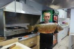Bilecik’te dev sazan balığı yakalandı