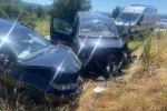 Bilecik’te iki otomobil kafa kafaya çarpıştı: 2 yaralı