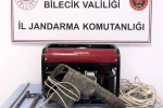 Bilecik’te kaçak kazı operasyonu: 2 şüpheli yakalandı