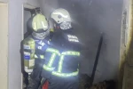 Bilecik’te metruk bina yangın