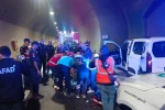 Bilecik’te Osmangazi Tünelinde tatbikat