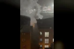 Binada çıkan yangın söndürüldü 