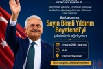 Binali Yıldırım Erzincan’a geliyor